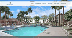 Desktop Screenshot of parksidevillasapt.com